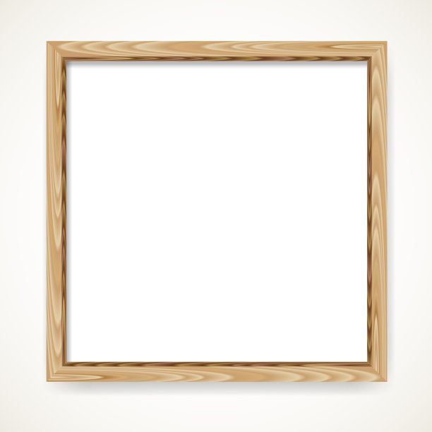 木空白框插图图片下载