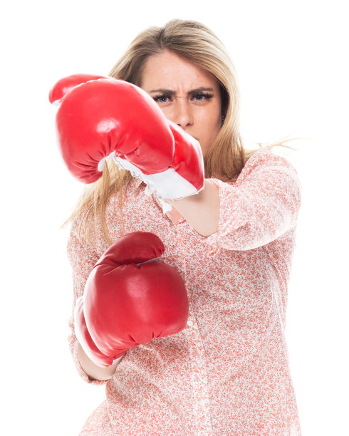 穿着鲜艳鲜艳服装的迷人女性图片下载