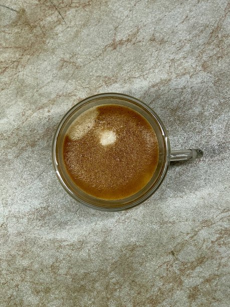 咖啡俯视图图片下载