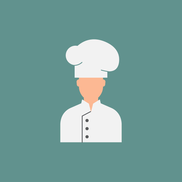 库克人统一的矢量图标符号孤立的白色背景图片下载