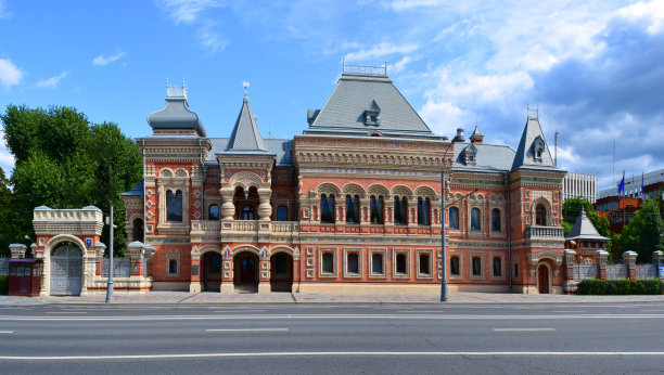 商人伊古诺夫的私人住宅全景图图片下载