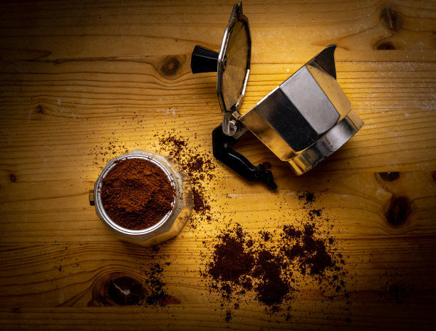 咖啡准备图片下载