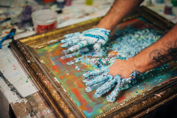 画家的工作室图片下载