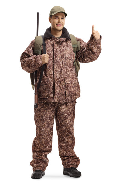 亨特穿着制服，竖起大拇指图片下载