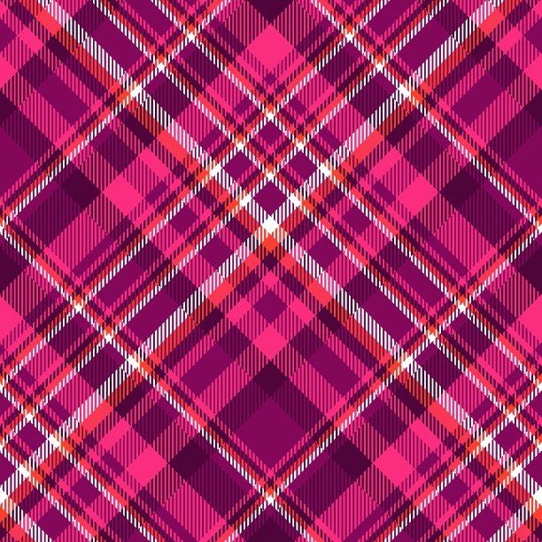 马德拉斯格纹深栗色，粉红色，红色和白色。图片下载