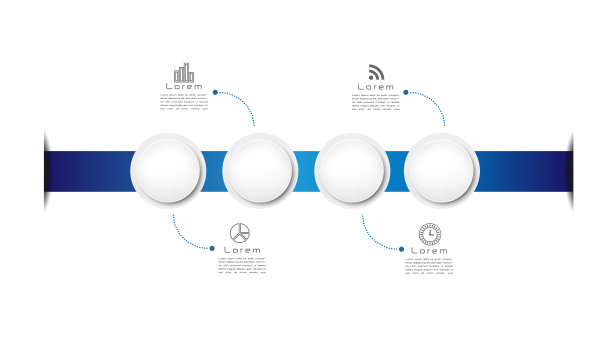 用于表示的矢量业务模板。信息图表的创意概念。图片下载
