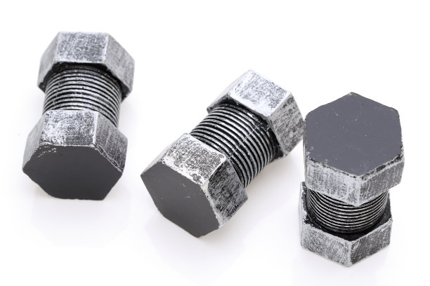 肮脏的螺栓和螺母图片下载