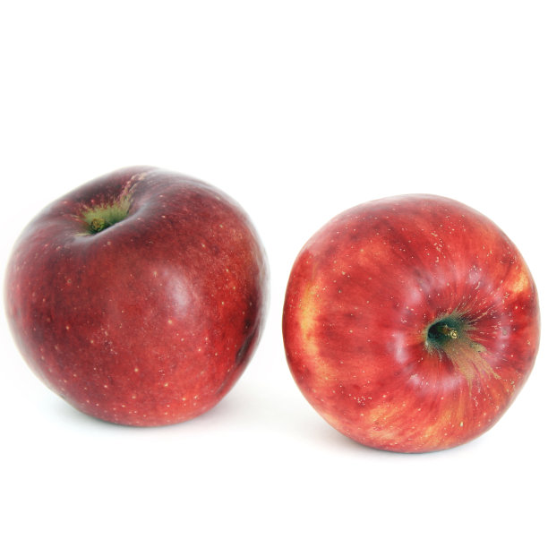 白色背景上的苹果图片下载