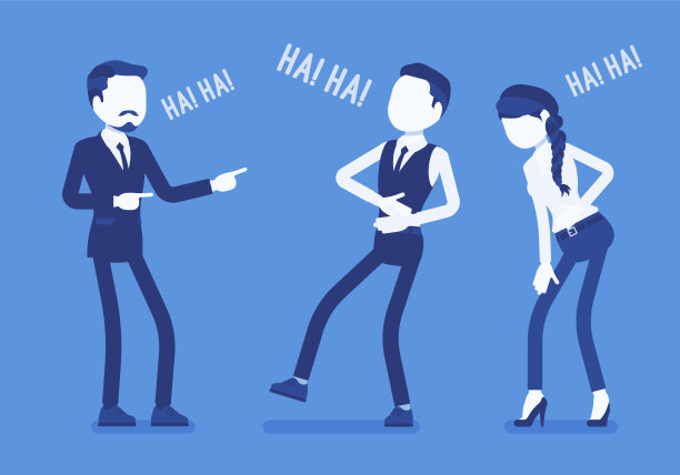 商业人士开玩笑，大笑图片下载