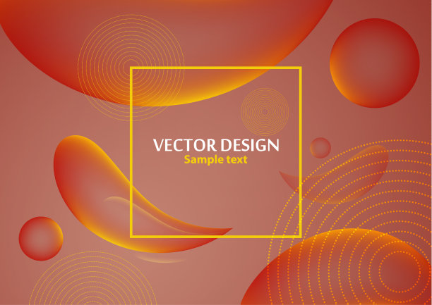 抽象的流体和现代元素。动态色彩、字形和线条。时尚的模板封面设计的小册子，网页横幅，传单或海报。图片下载