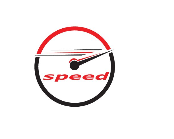 速度标志图标设计插图矢量图片下载