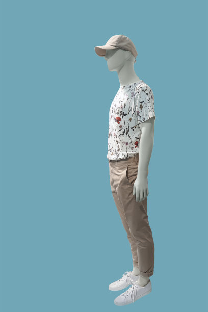 完整的男性人体模型。图片下载