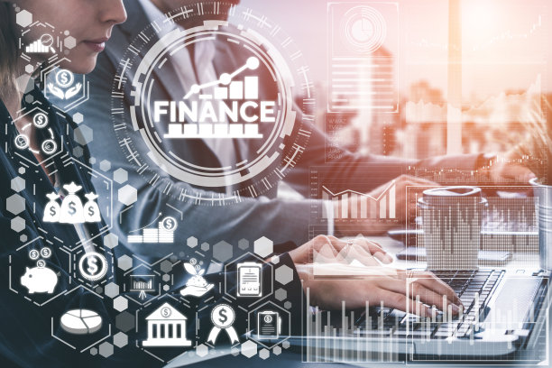 金融和货币交易技术概念图片下载