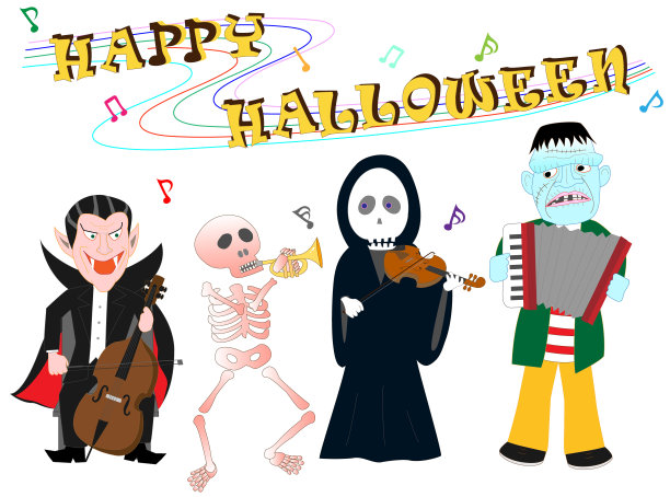 万圣节的音乐图片下载