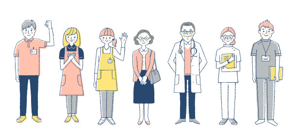 福利设施工作者队图片下载