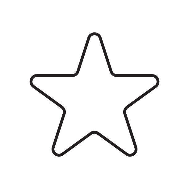 星星图标矢量素材图片下载
