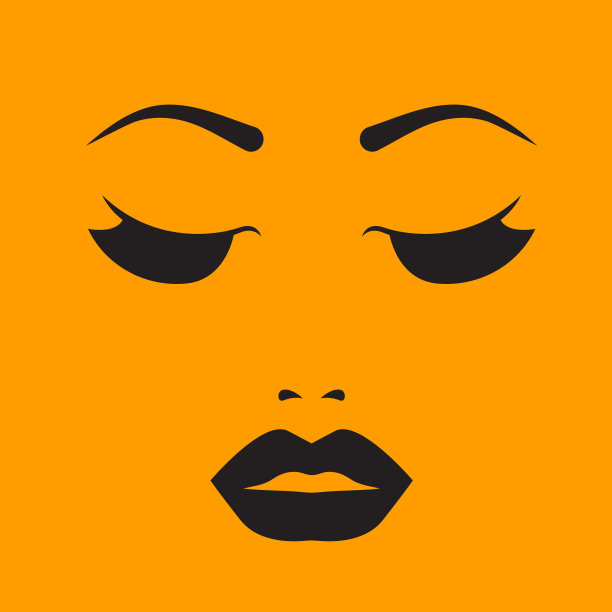 美丽的脸，眼睛，睫毛图片下载