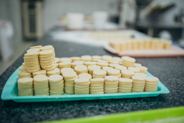 准备烘烤的饼干图片下载