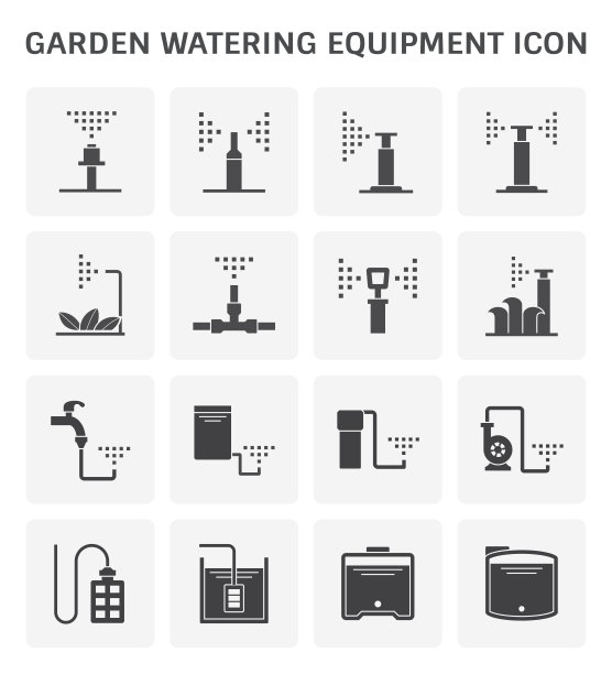 灌溉设备图标图片下载