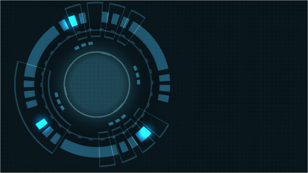 抽象的数字背景。业务增长转型到数字和成功的金融技术。图片下载