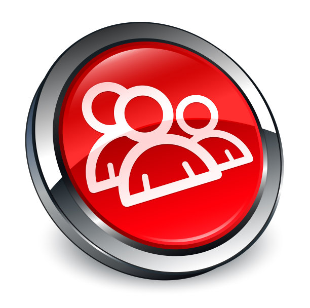 组图标3d红色圆形按钮图片下载