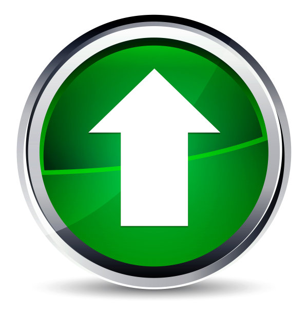 上传图标水绿色圆形按钮图片下载