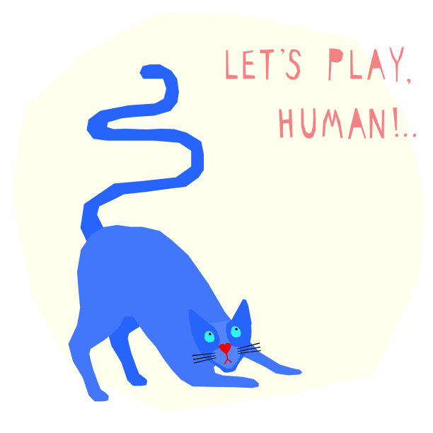 有趣的猫卡片模板。图片下载