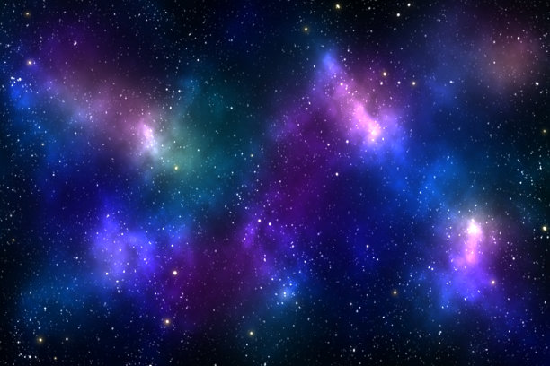 星系和恒星的背景图片下载