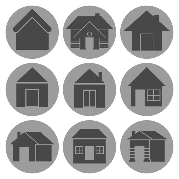 一套房子图标图片下载