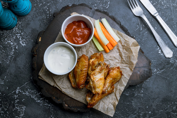 烤肉酱鸡翅图片下载