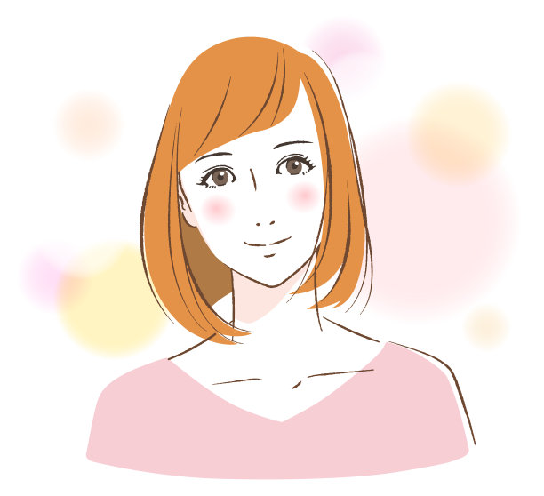 微笑的女孩与柔和的背景图片下载