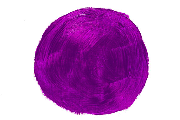 抽象的紫紫色油画圈笔触图片下载
