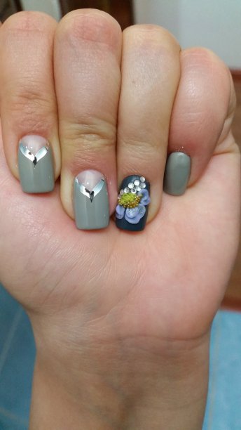 指甲艺术。图片下载