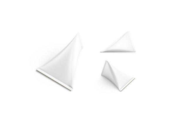 空白白色硬纸板奶油包模型集，孤立图片下载