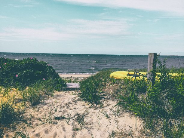 新英格兰海岸海滨景观图片下载