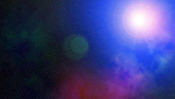 宇宙中的恒星星系空间背景图片下载