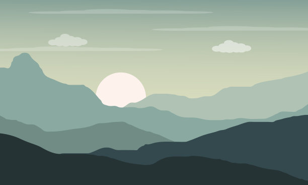 晚上景观背景图片下载