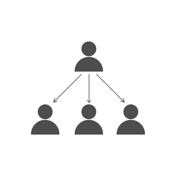 矢量图标。业务组织团队管理。图片下载