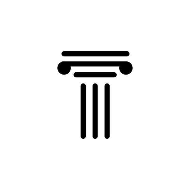 柱状图标矢量模板图片下载