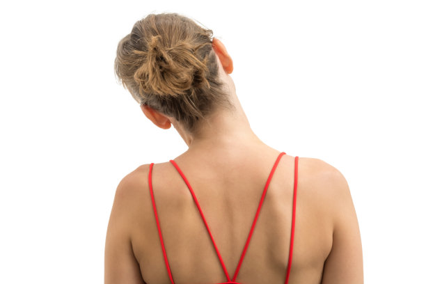 针对女性颈部僵硬和紧张的部位进行练习图片下载