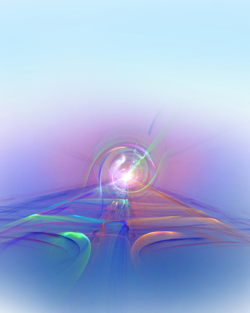 门户，未来的分形构图图片下载