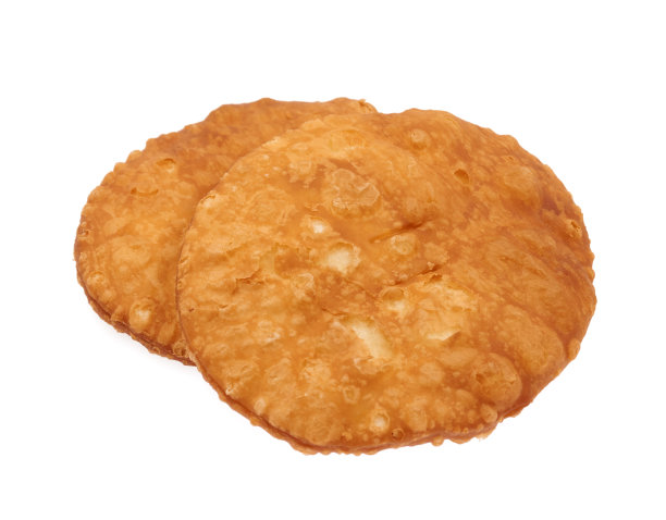 油炸饼孤立在白色背景。图片下载