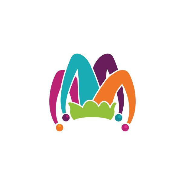 丑角帽库存插图图片下载