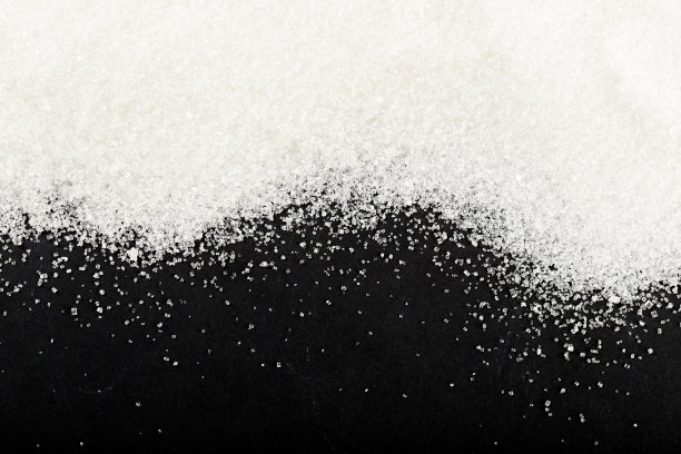 白糖粉洒在装饰布上烘烤图片下载