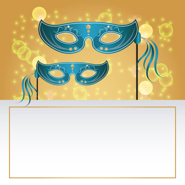 狂欢节卡片图片下载