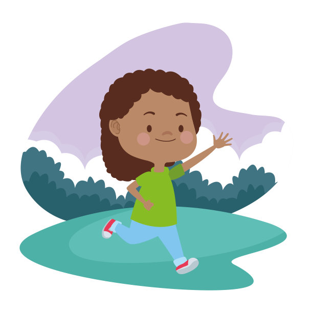 快乐的孩子有有趣的卡通图片下载