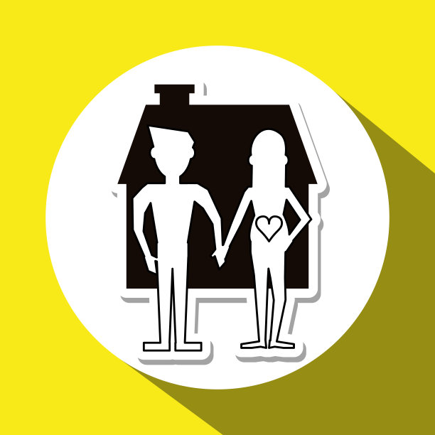 家庭设计，关系和家庭概念，矢量插图图片下载