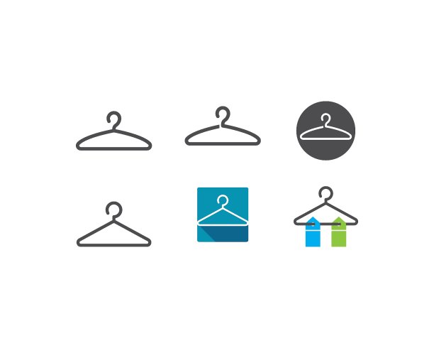 衣架图标平面设计图片下载