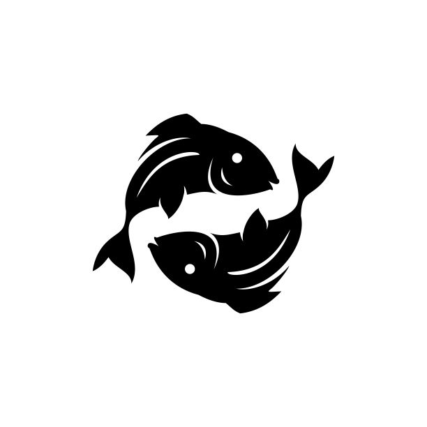 餐厅标志模板，厨师标志设计灵感。标志概念为餐厅，厨师，海鲜图片下载