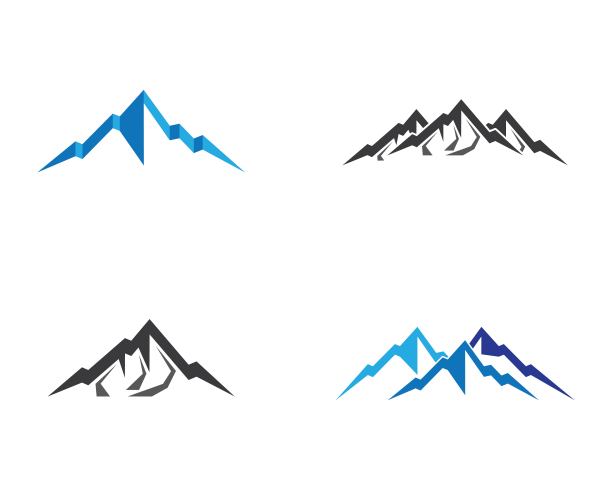 山脉矢量图标插画图片下载